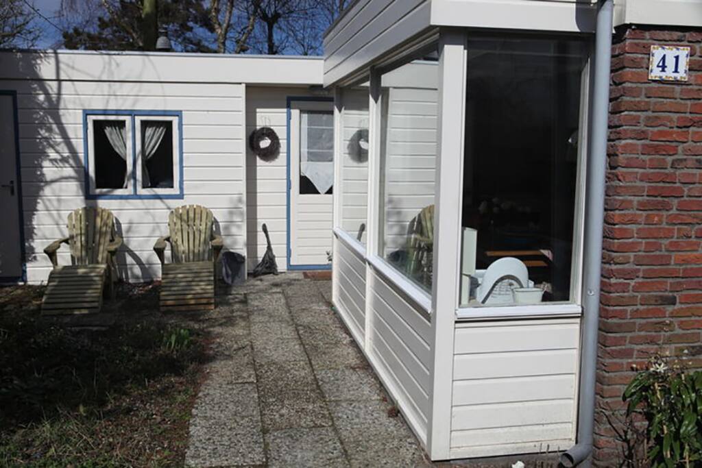 Gedeelte van de tuin