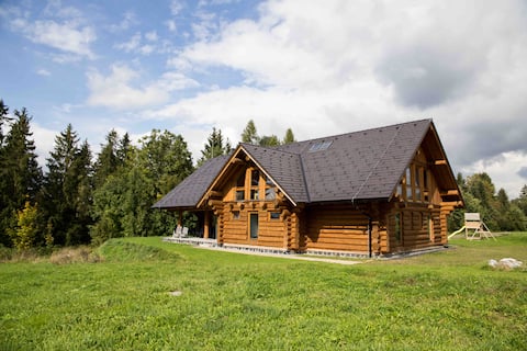 Luxury cabin up to 23 beds - "Sruby-lipno"