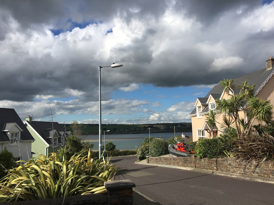 Front view as one approaches the house. As you walk down you see the old head of Kinsale.
