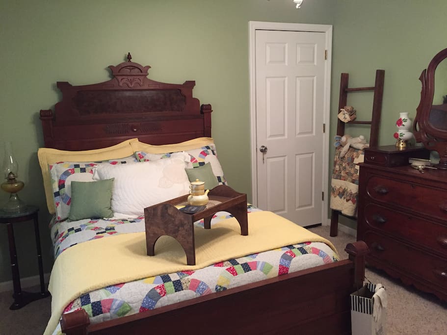Guestroom with ample drawer space