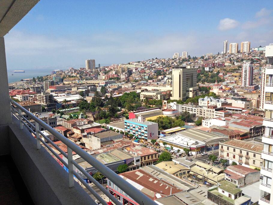 Hermosa vista desde la terraza