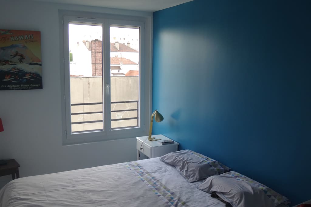 Chambre au calme, lite double de 160