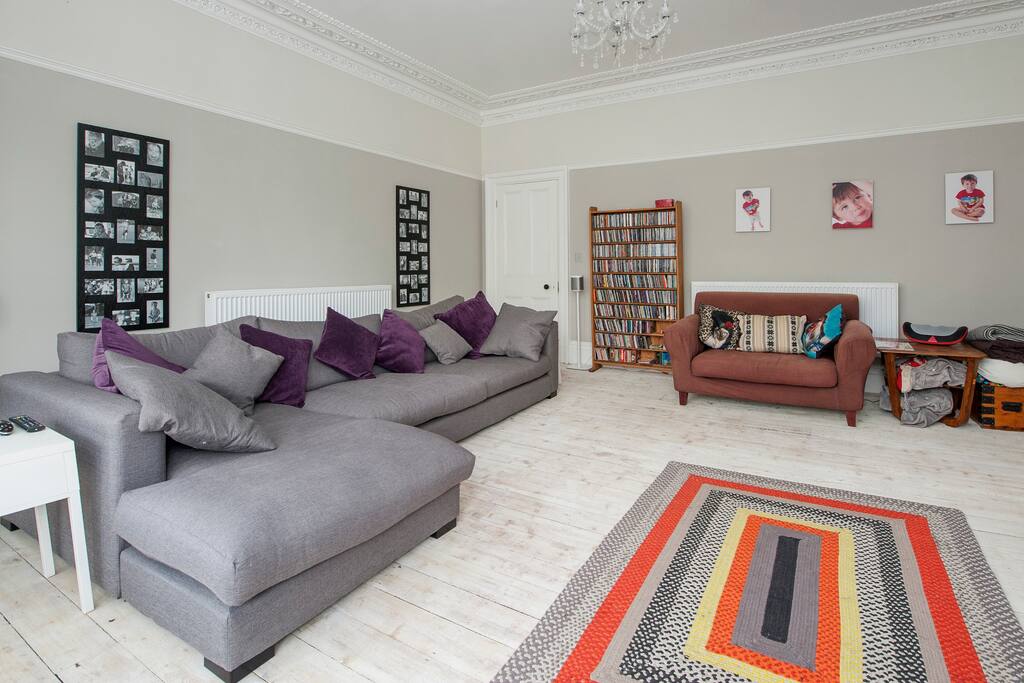 Kick back and relax in the living room