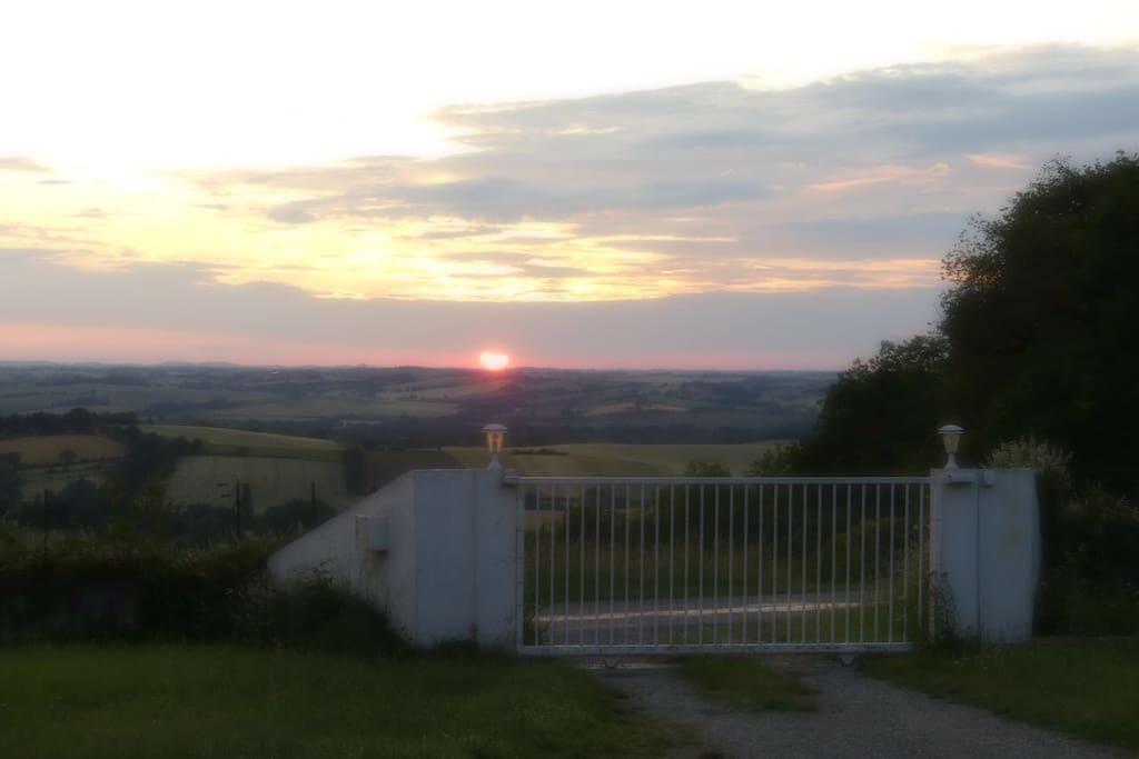Coucher de soleil