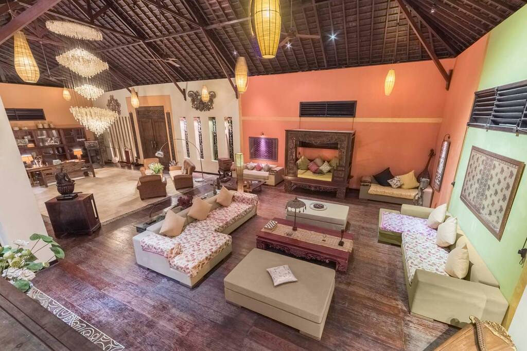 Comfortable and spacious living room