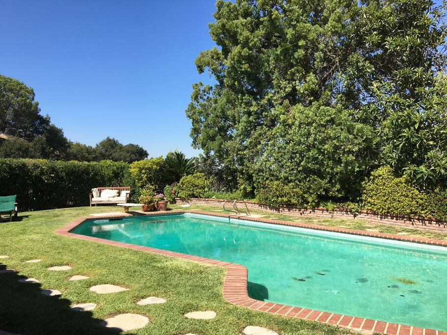 Total privacy, trees surround the property.