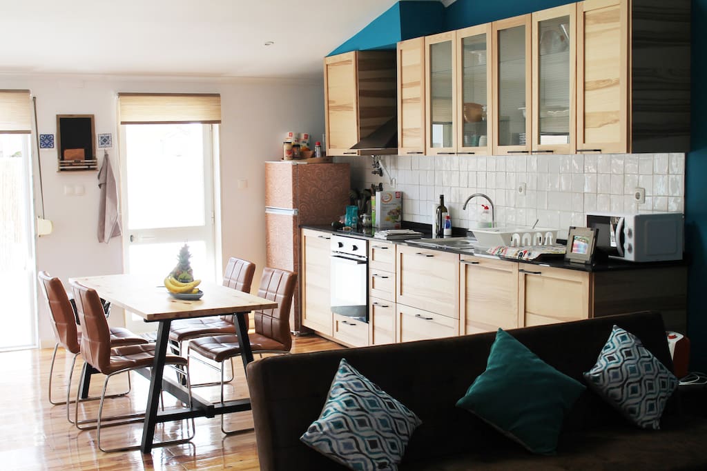 Sunny and spacious kitchen