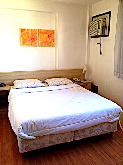 Bedroom with double bed