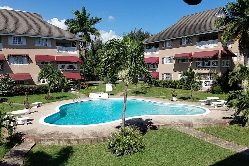 Pool area