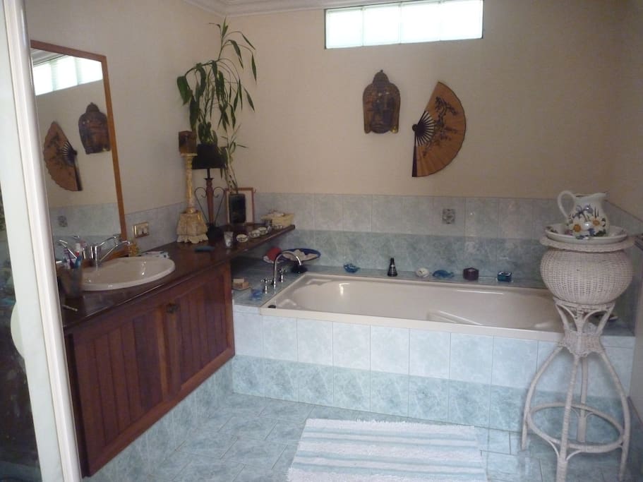 a big bathroom
