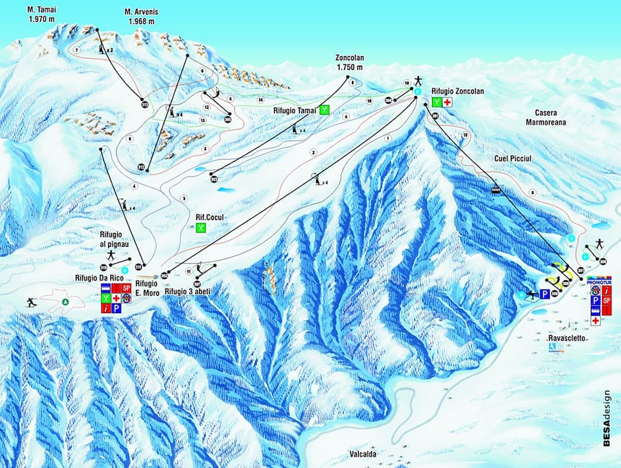 Ski arena