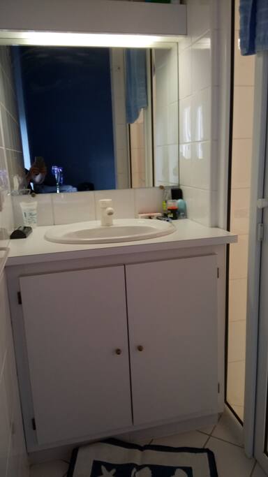 Salle de douche privative