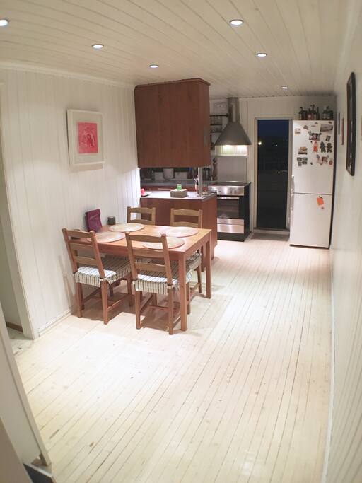 Dining room/kitchen 1st floor (shared with the owner)