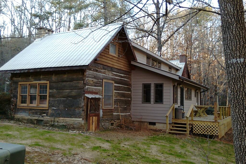 Back view of Cabin