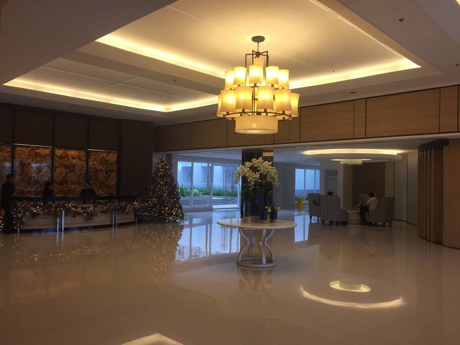Lobby and receiving area.