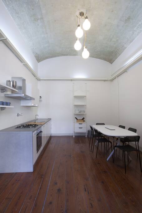 Cucina - dettaglio affreschi soffitto