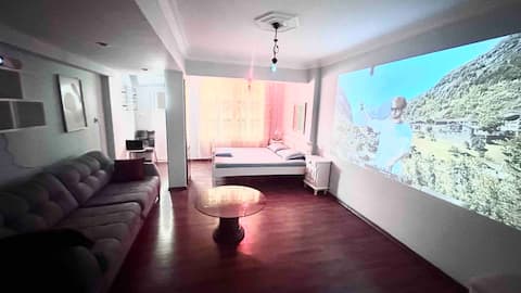 Comfortable&Luxury Flat with Garden Close to Sea