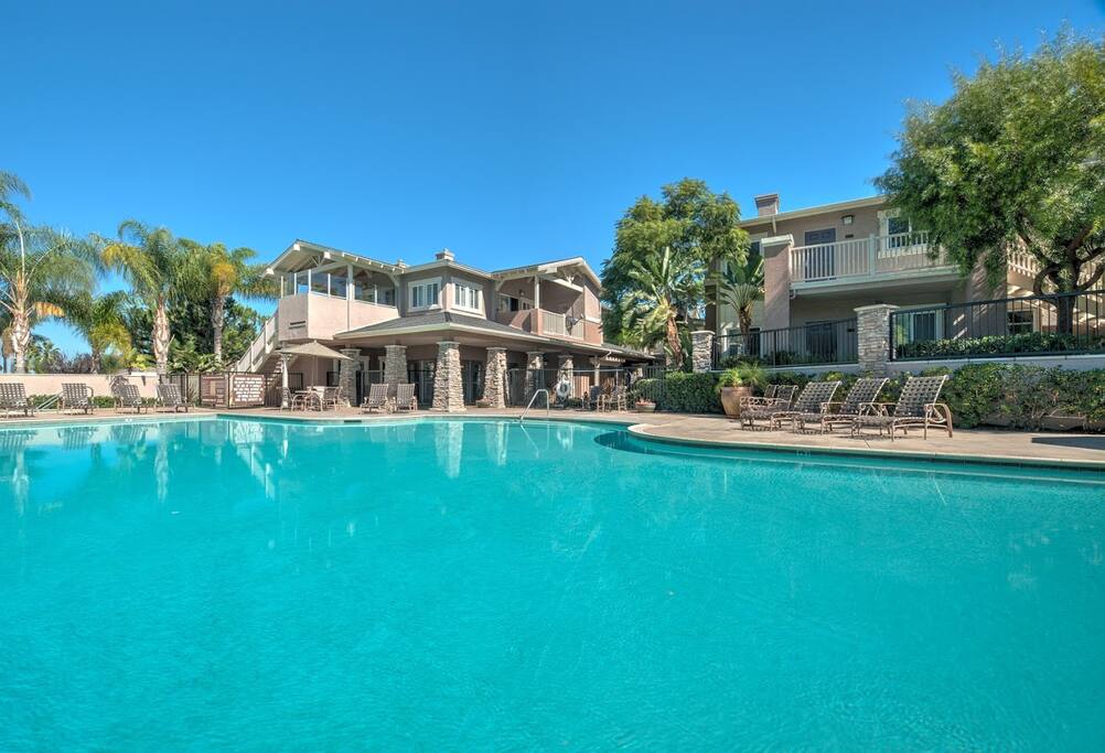 Refreshing Pool Area