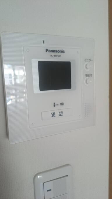 ワイヤレスインターホンで安心!