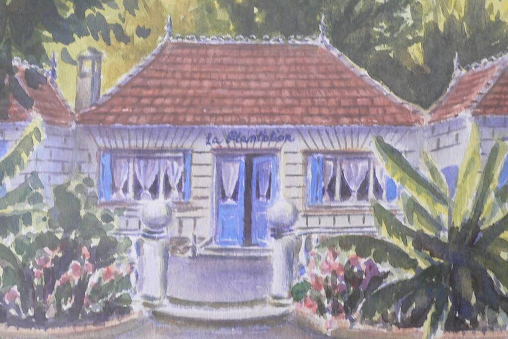 Aquarelle réalisée par Jenny Schragg