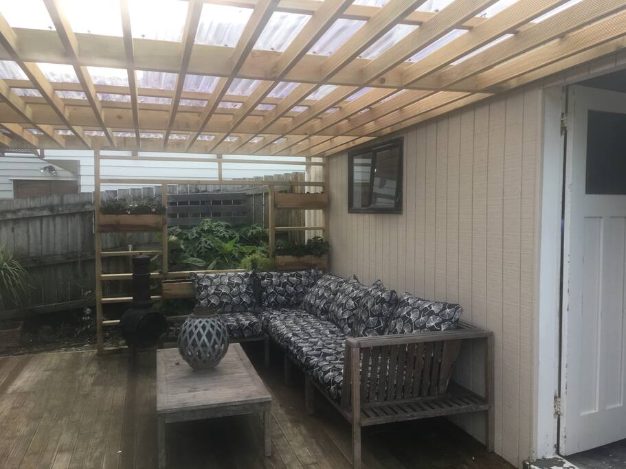 Outdoors furniture for use at your leisure