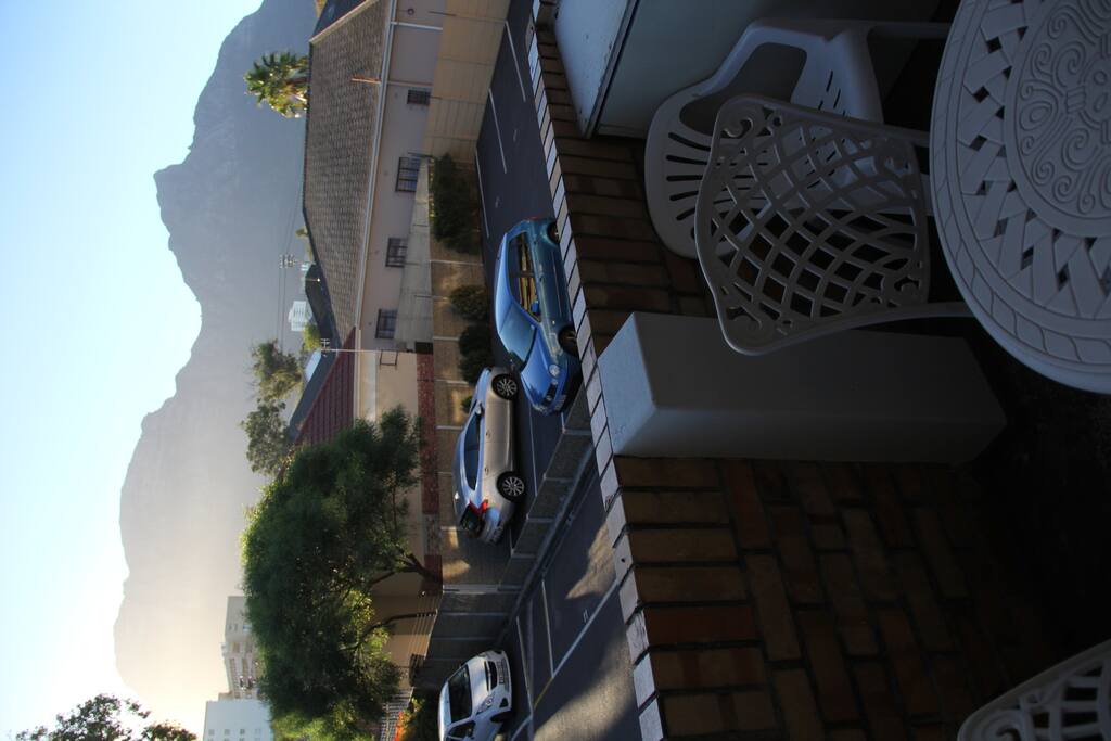 Mountain view from verandah