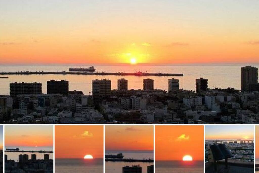 Watch an spectacular sunrise every day