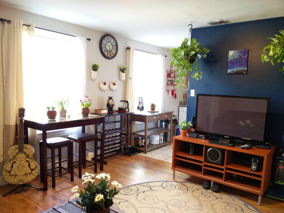 Desk where you can work