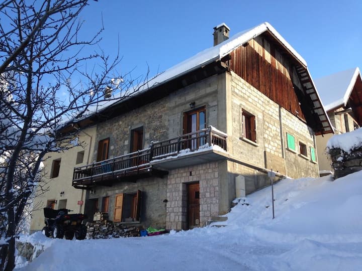 Chalet 9 Personnes Avec Vue Puy-st-vincent - Puy-Saint-Vincent