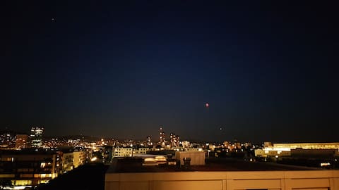 Loft with view over Zurich