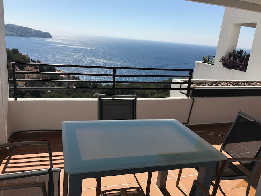 Terraza con vistas