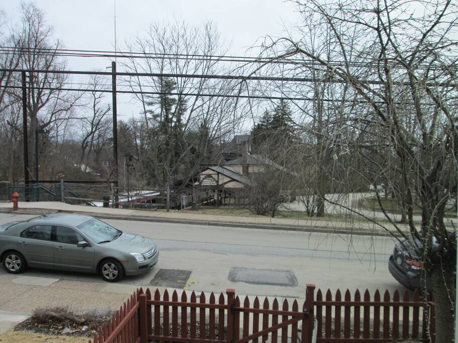 Literally steps to the regional rail line - 30 minute commute to center city.