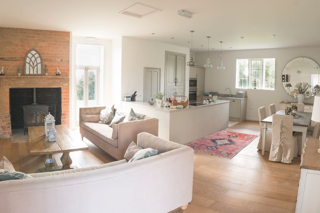 The Delaval Living Room Area