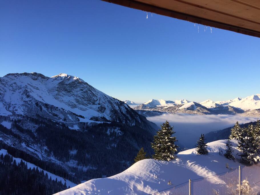 vue de l'appartement