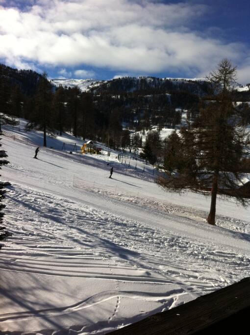 Pied des pistes