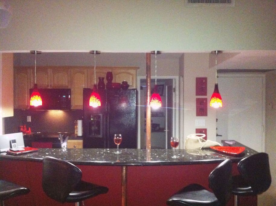 Bar area