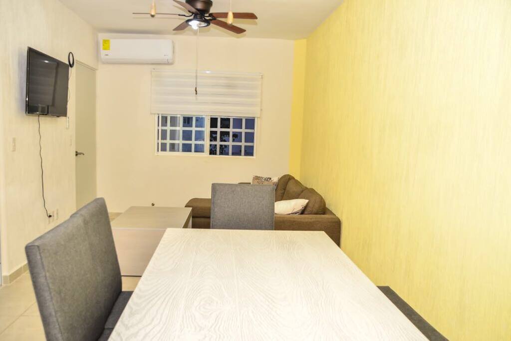 Sala comedor, ventiladores de techo, wifi