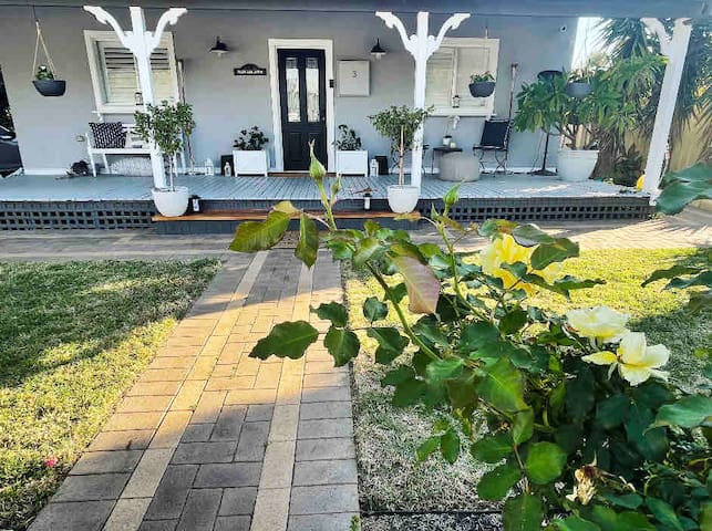 Pool + river views. 20% off ballooning for guests*