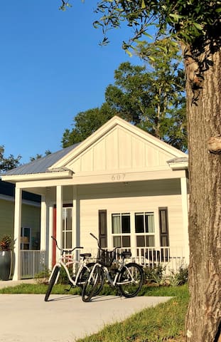 Eclectic Eco- Friendly Luxe City Cottage