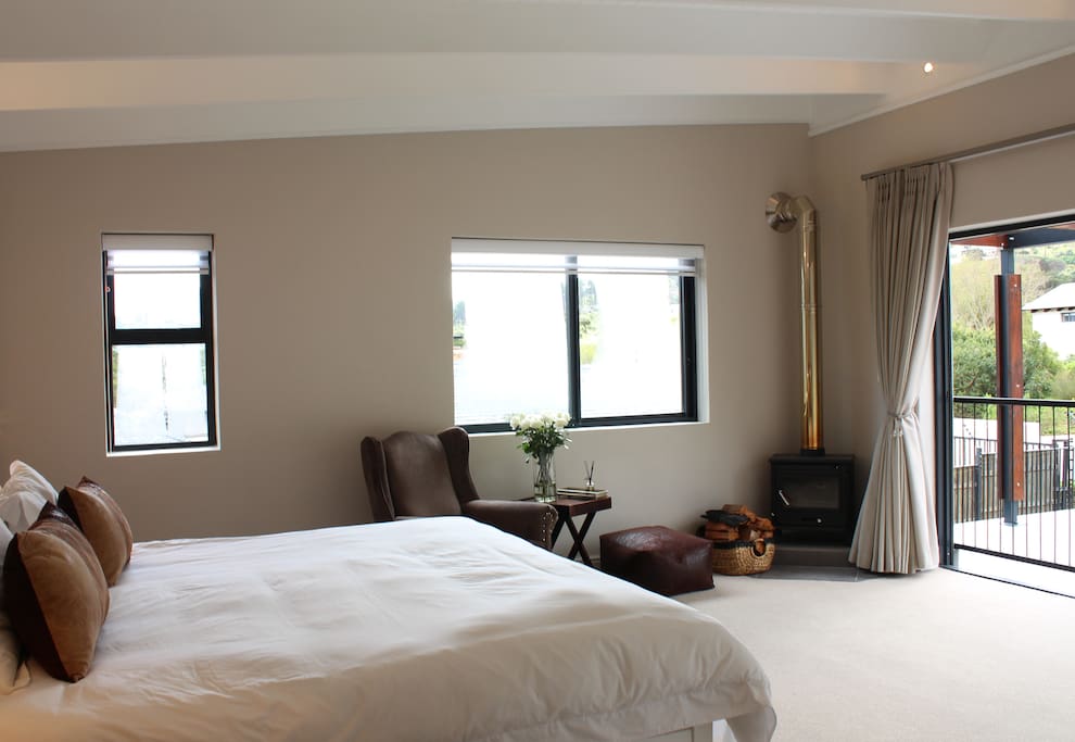 Large luxurious King size bedroom, opening on to your own private balcony