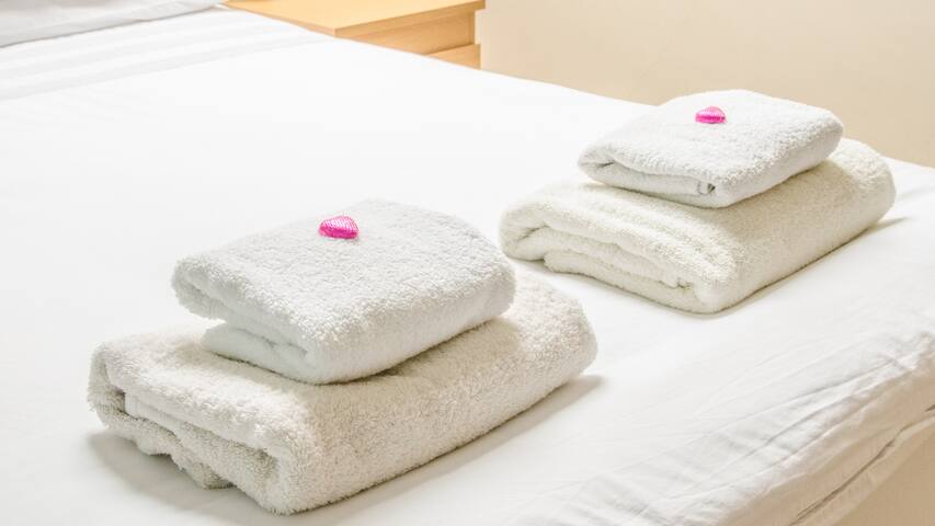 Sky Room. Comfy, clean, secure, relaxed, friendly.