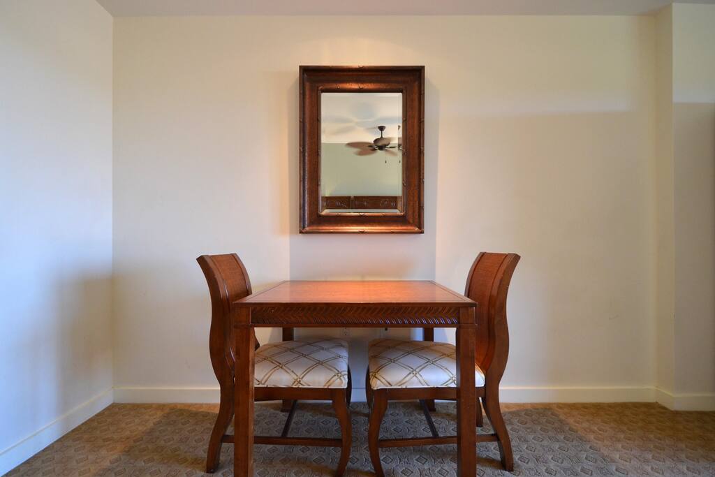Studio Dining Area