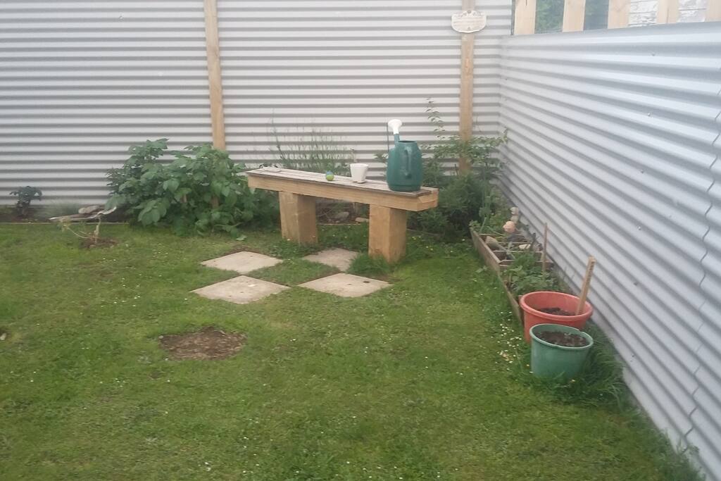 The haven corner of the garden