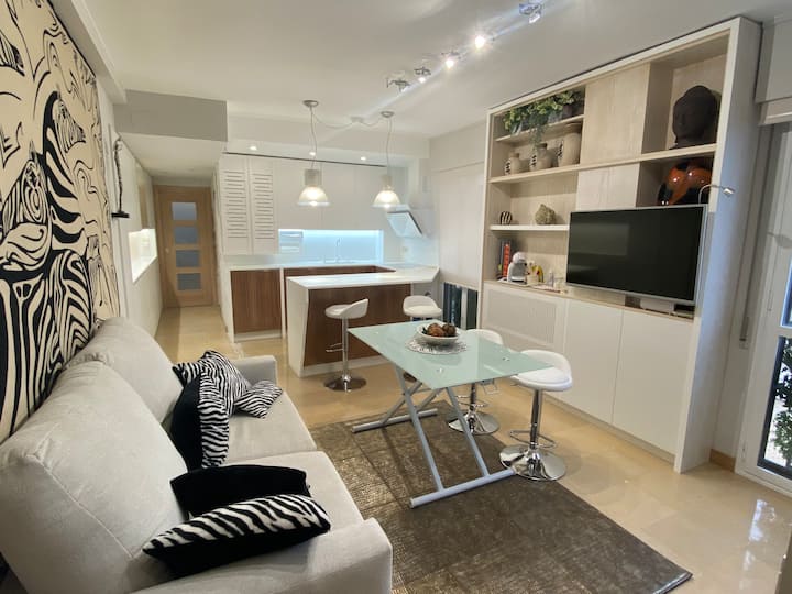 Cozy apartment with premium finishes