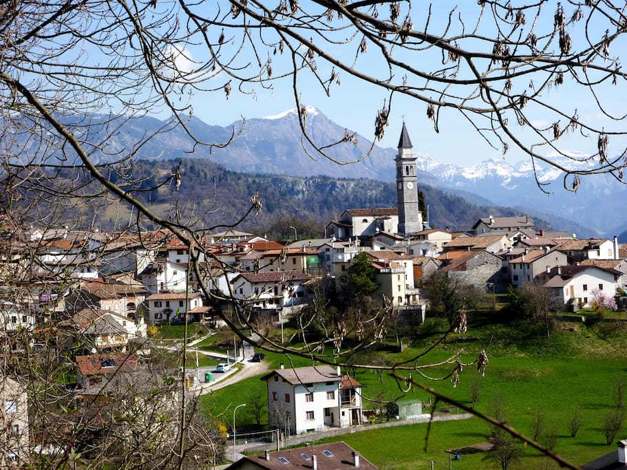 Typique village de montagne avec 250 habitants !