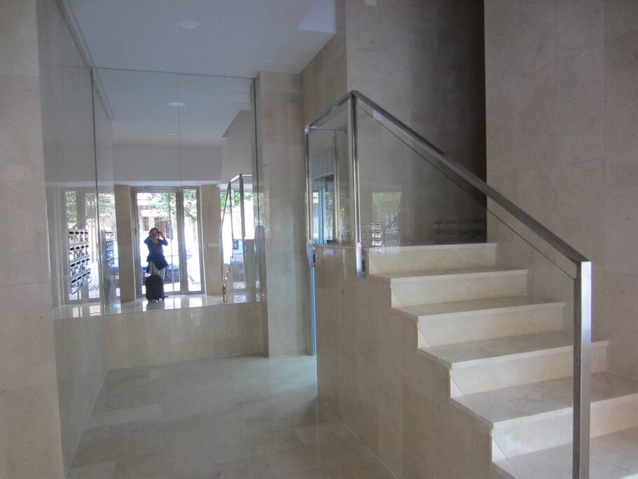 Entrada al edificio
