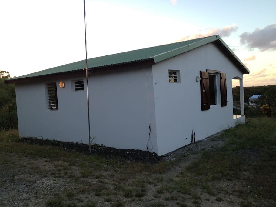 Vue extérieur bungalow