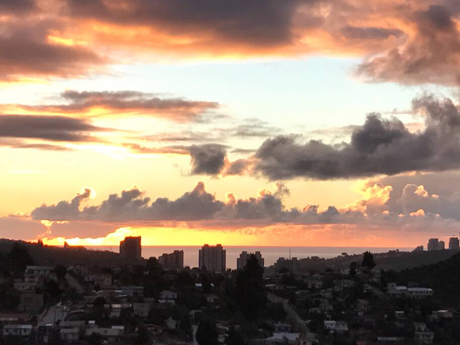 Vista desde el departamento.