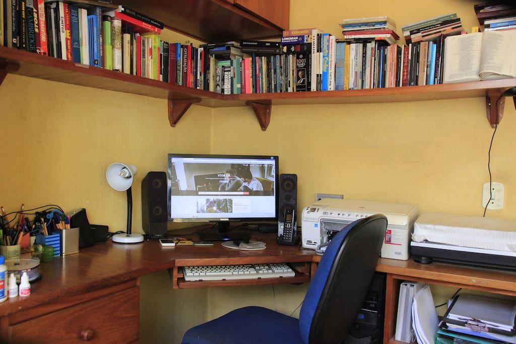 Home office com Wi-Fi