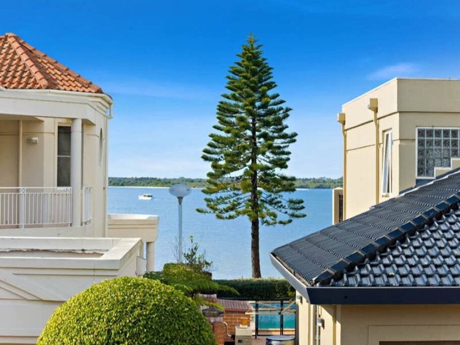 Waterfront Complex with views.